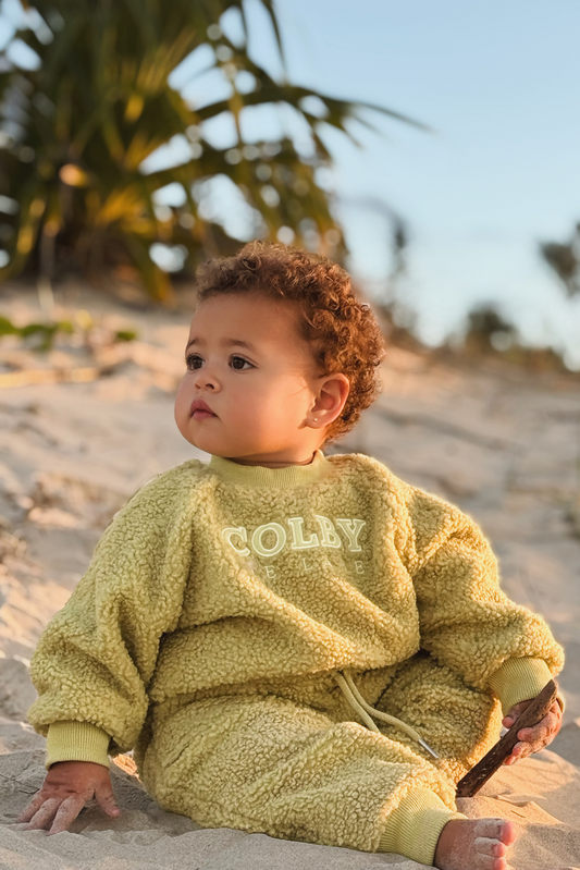 Woolly Jumper - Lime