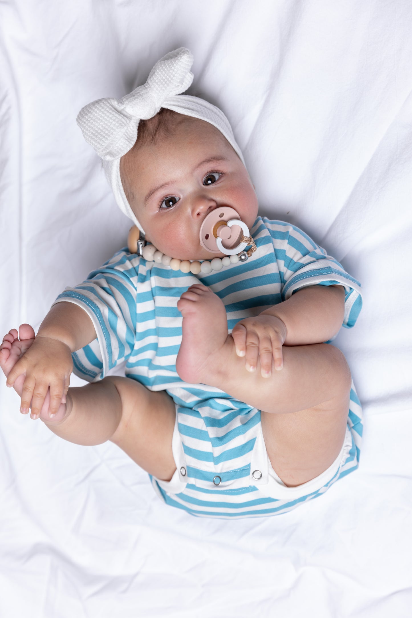 Riley Romper - Ocean