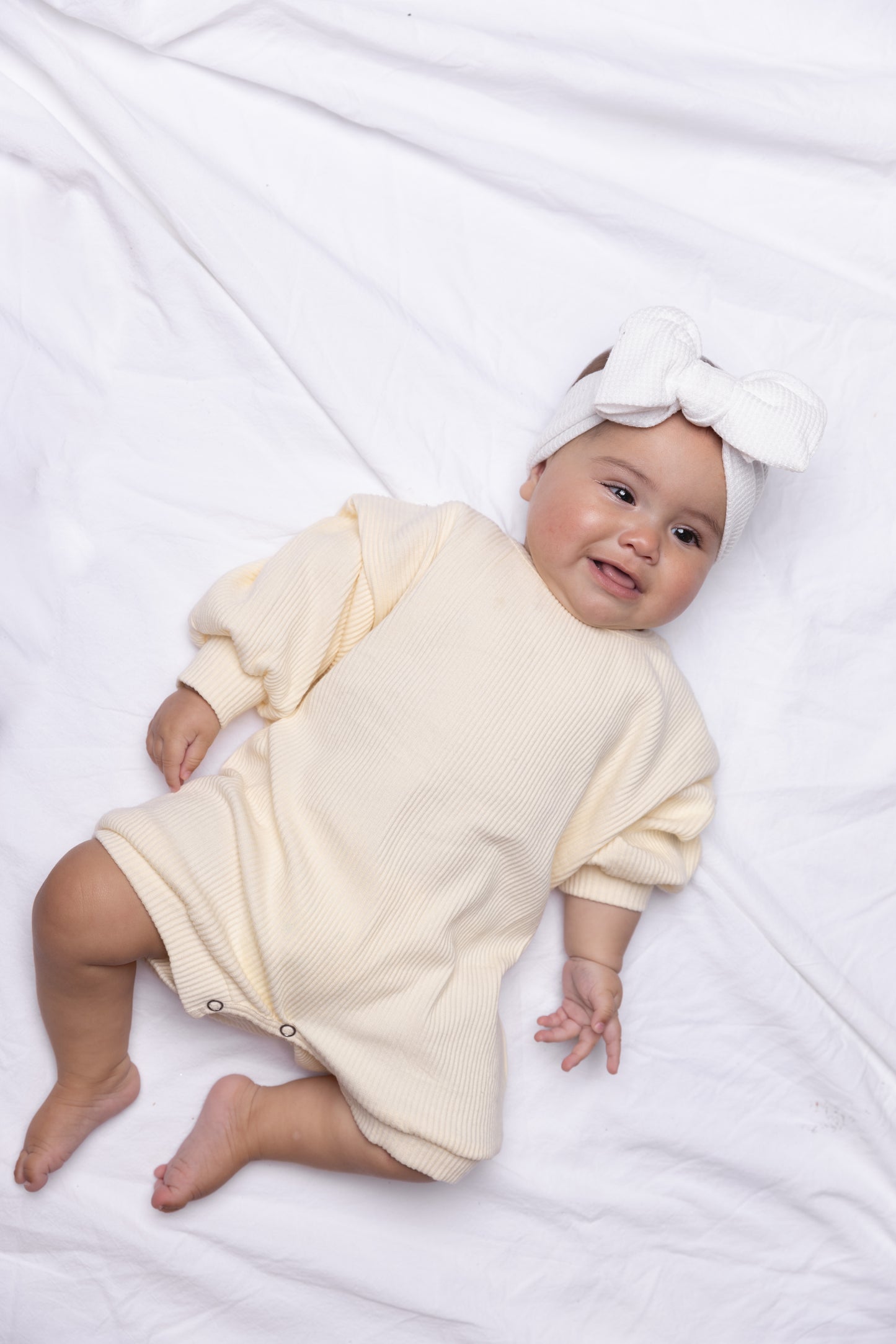 Lounge Romper - Cream