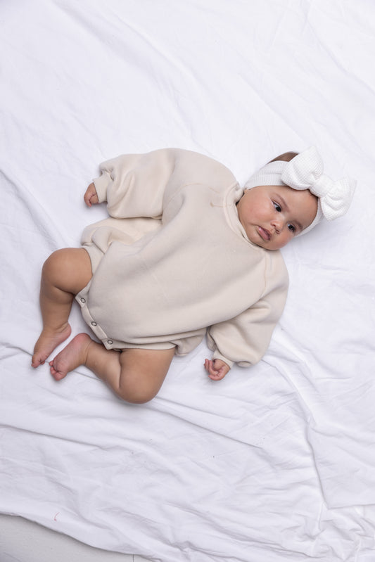 Jumper Romper - Stone