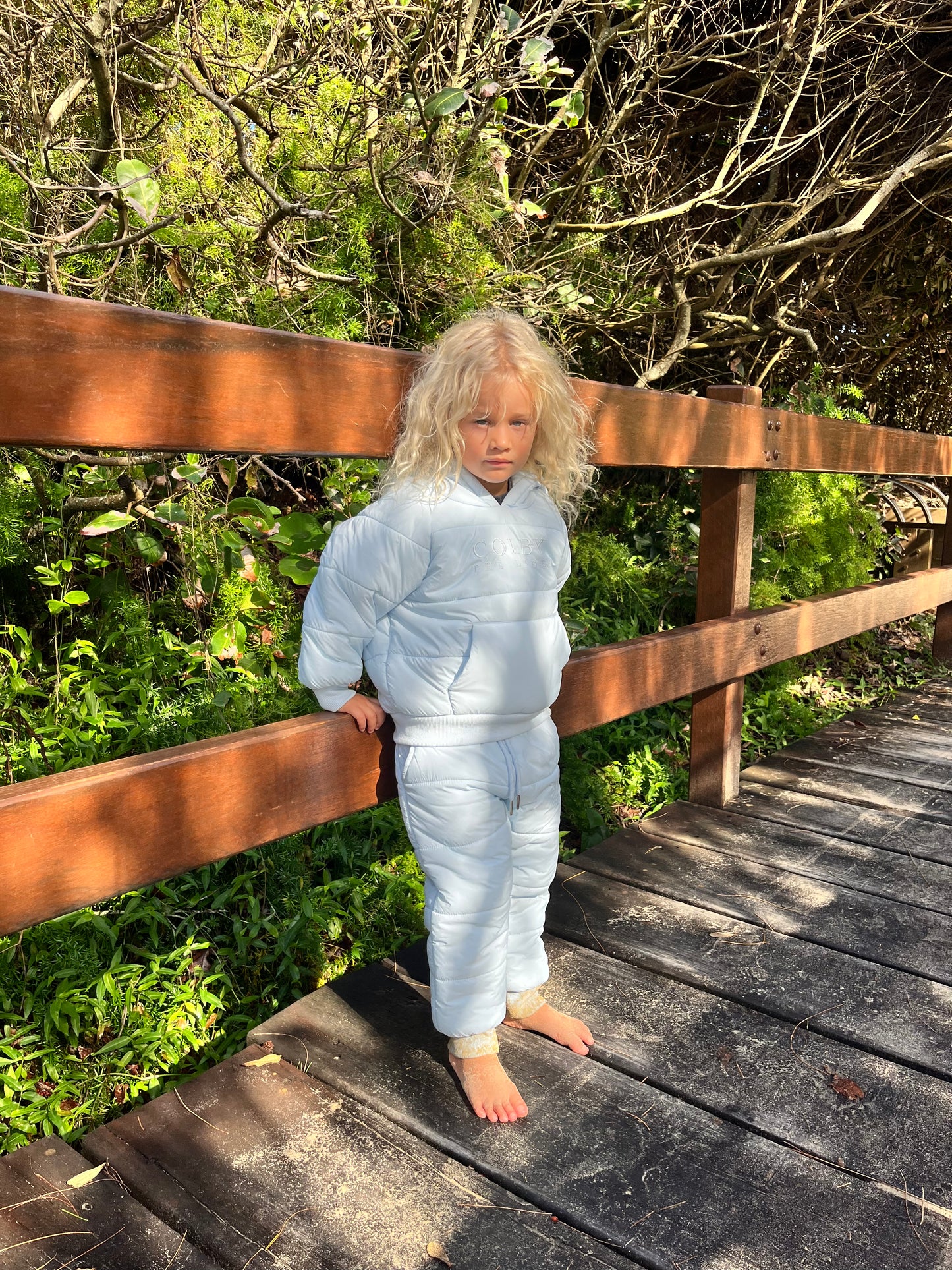 Marshmallow Tracksuit Set - Ocean