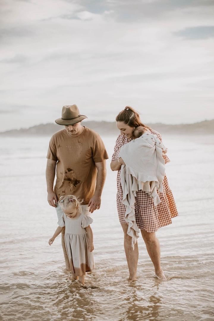 Linen Dress - Bone