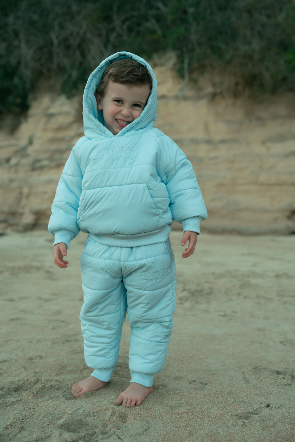 Marshmallow Tracksuit Set - Ocean