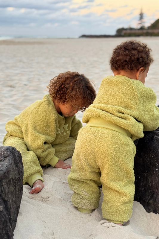 Woolly Pant - Lime