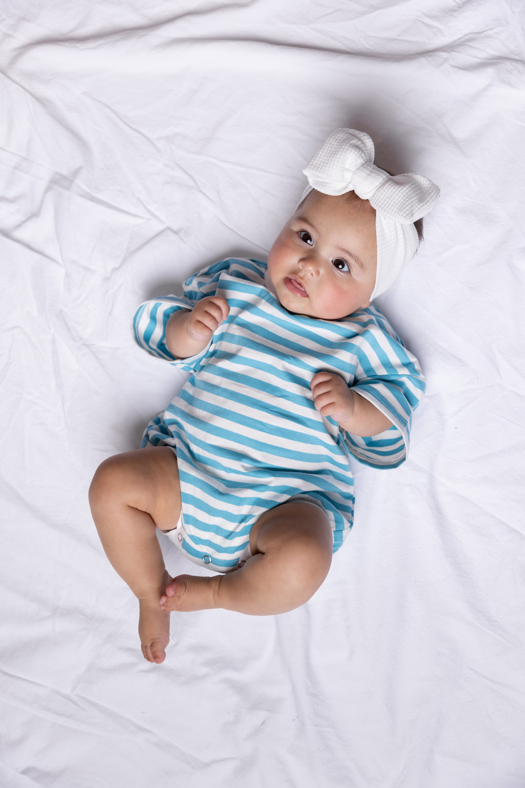 Riley Romper - Ocean