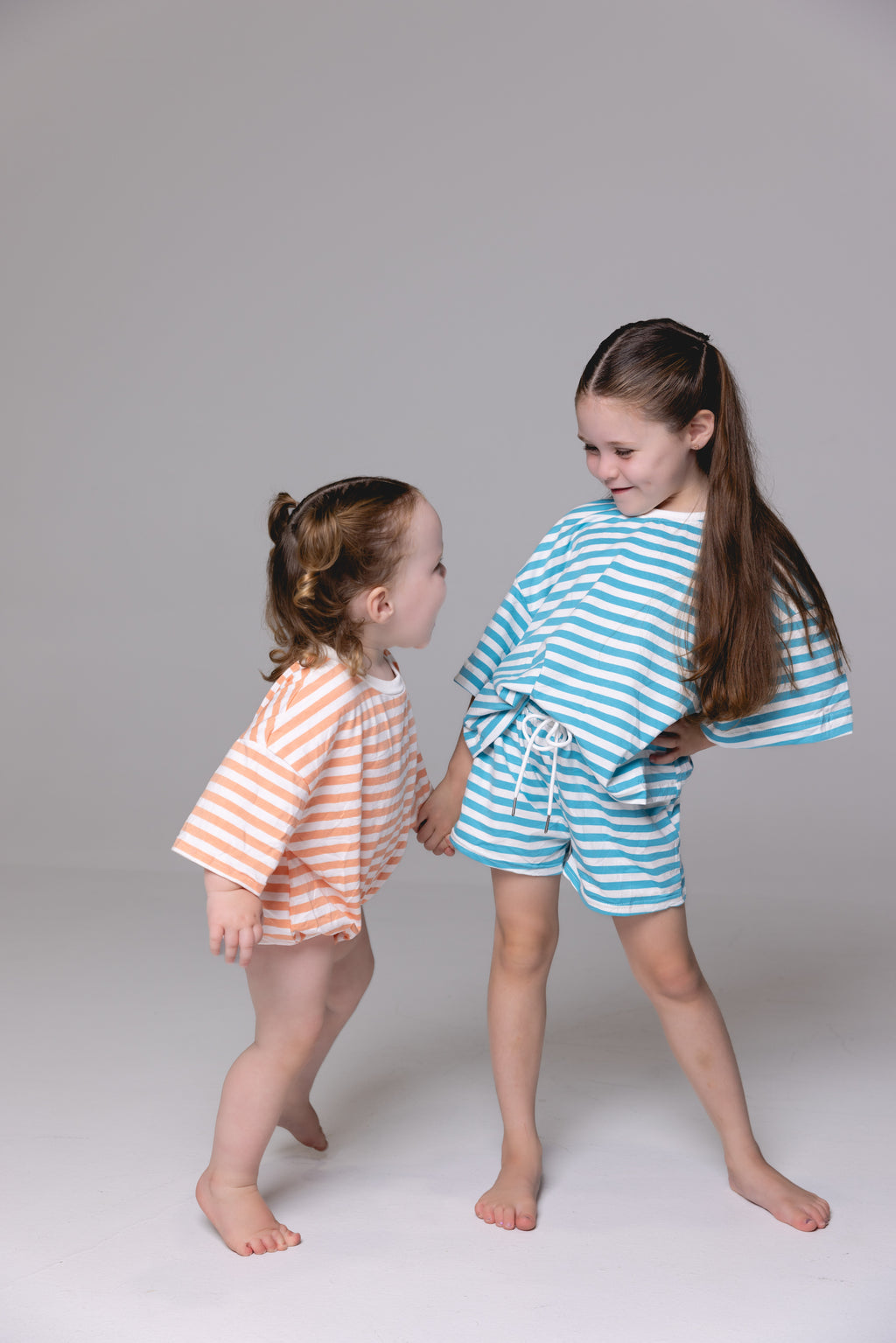 Riley Romper - Coral