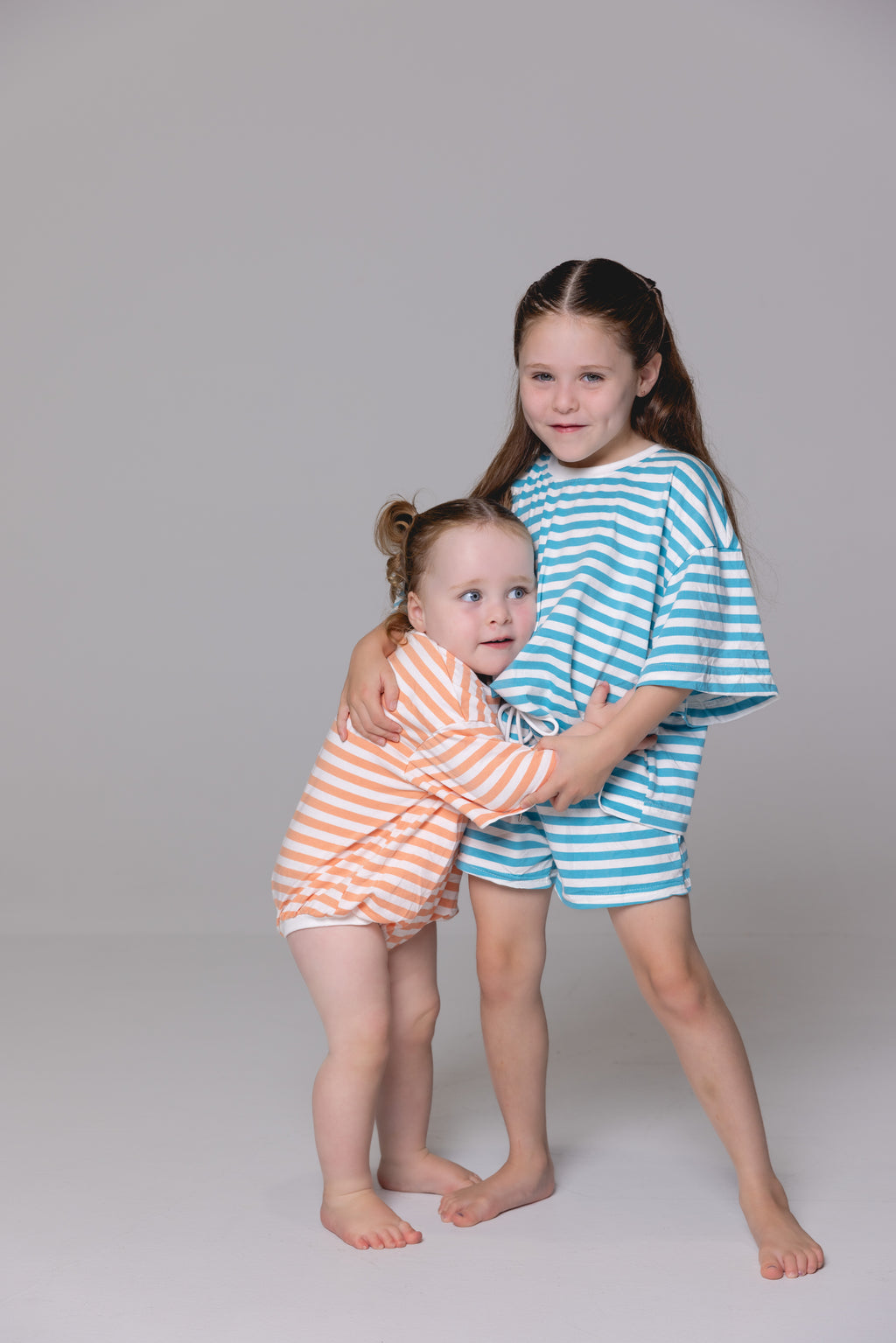 Riley Romper - Coral