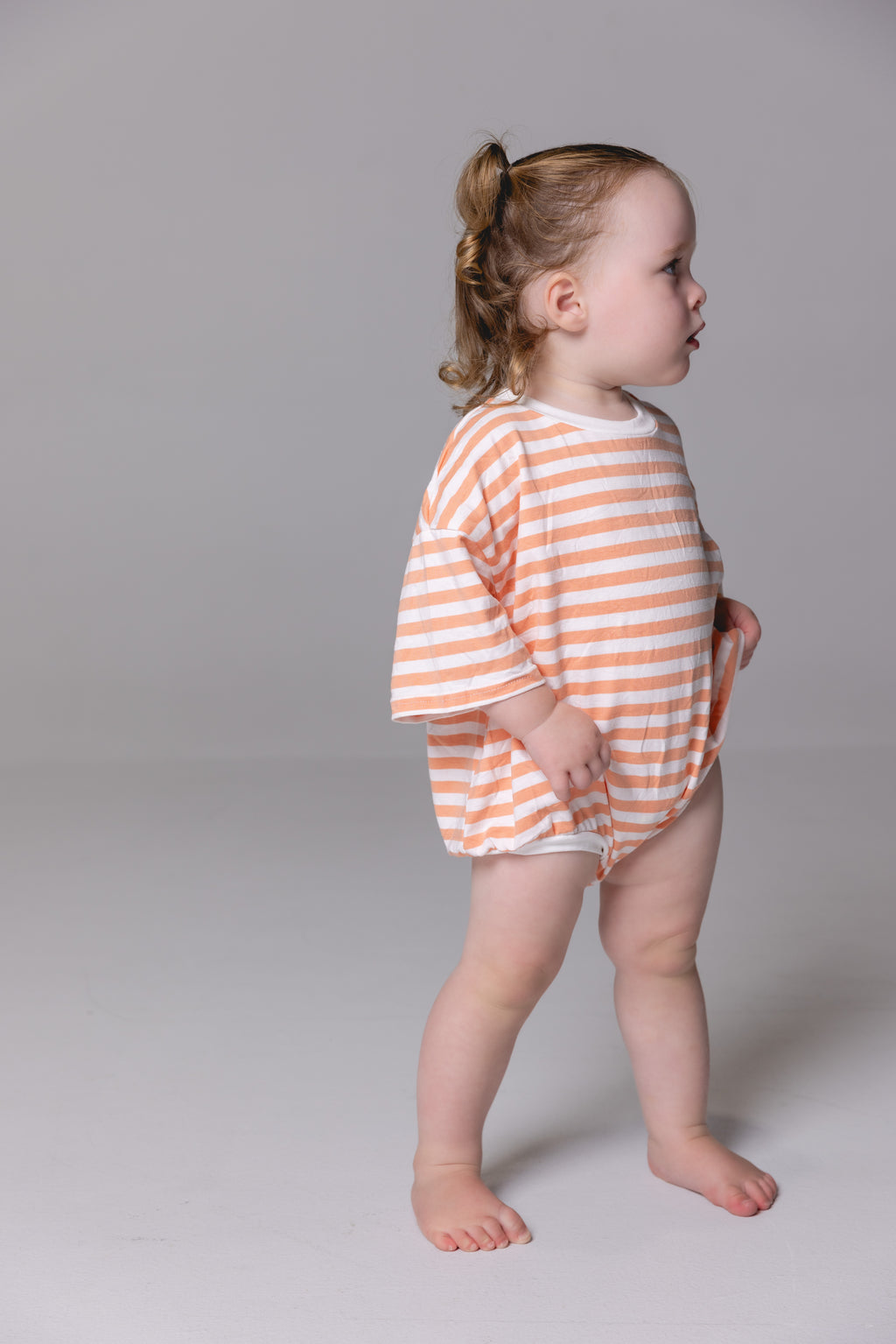 Riley Romper - Coral