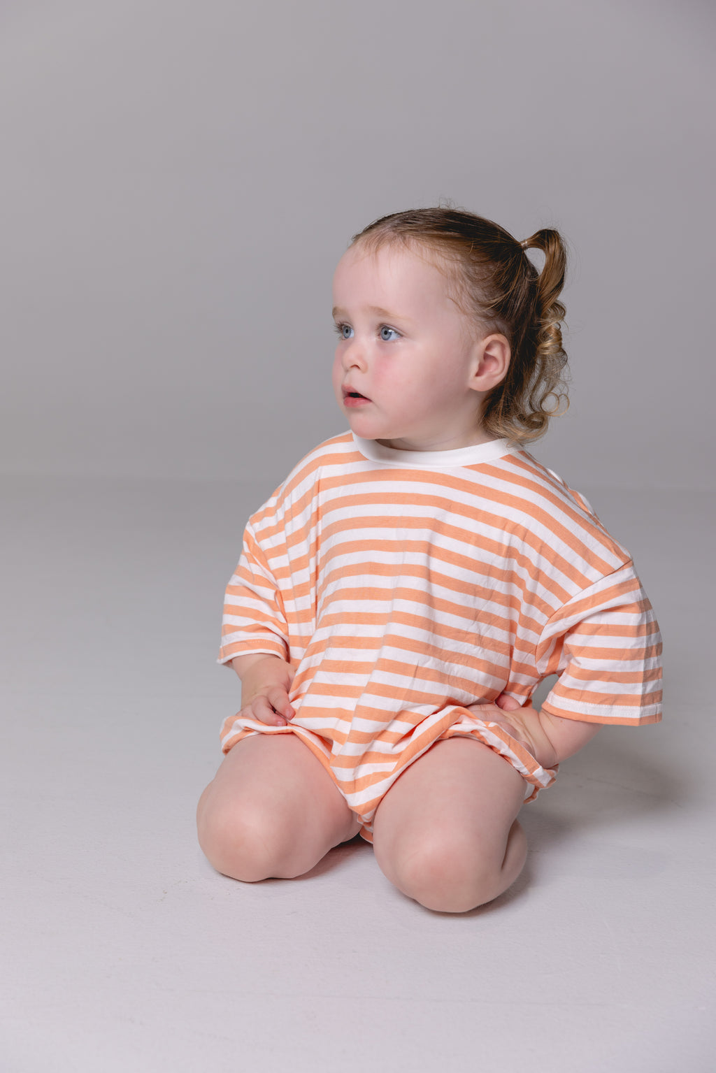 Riley Romper - Coral