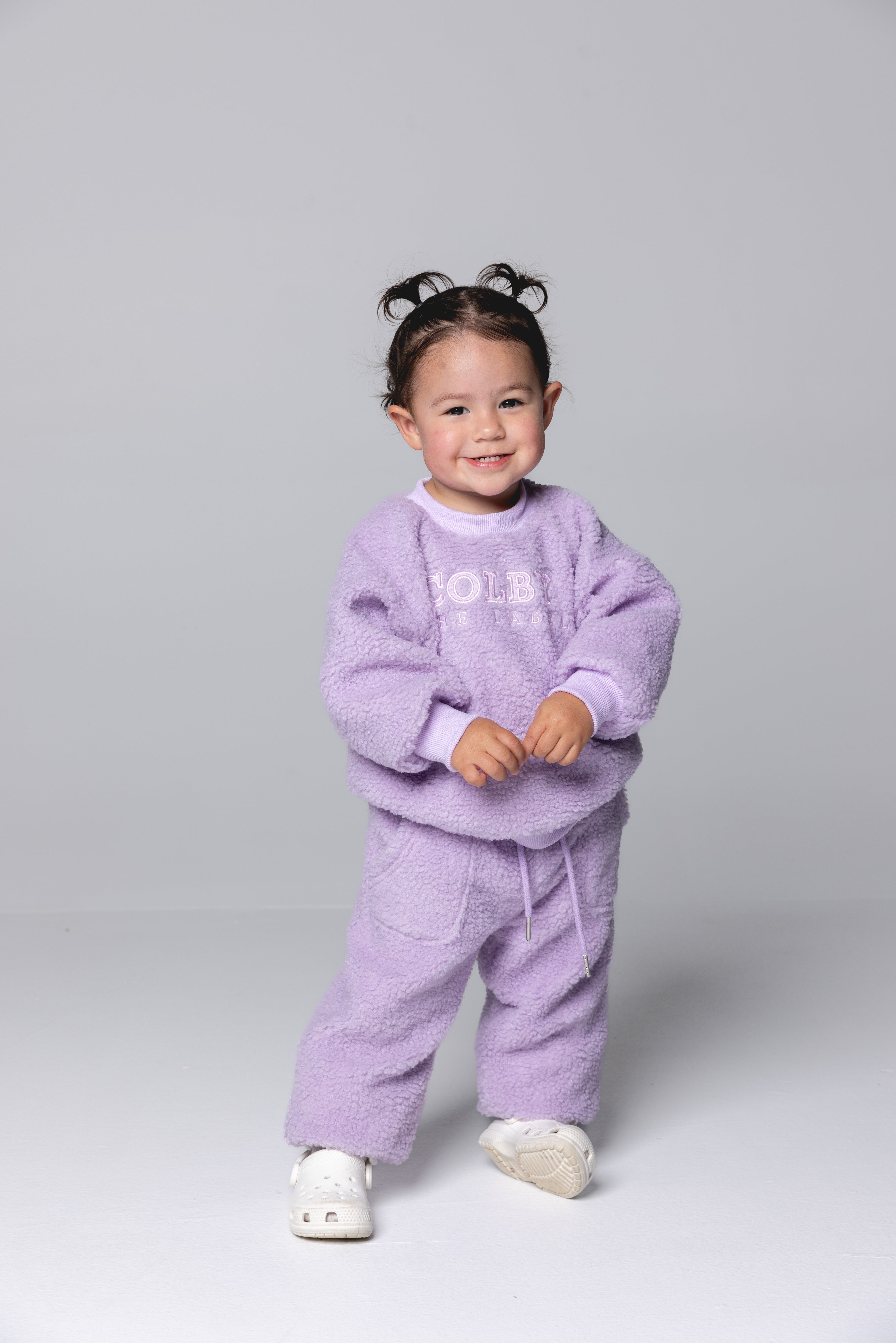 Woolly Tracksuit Set - Lilac
