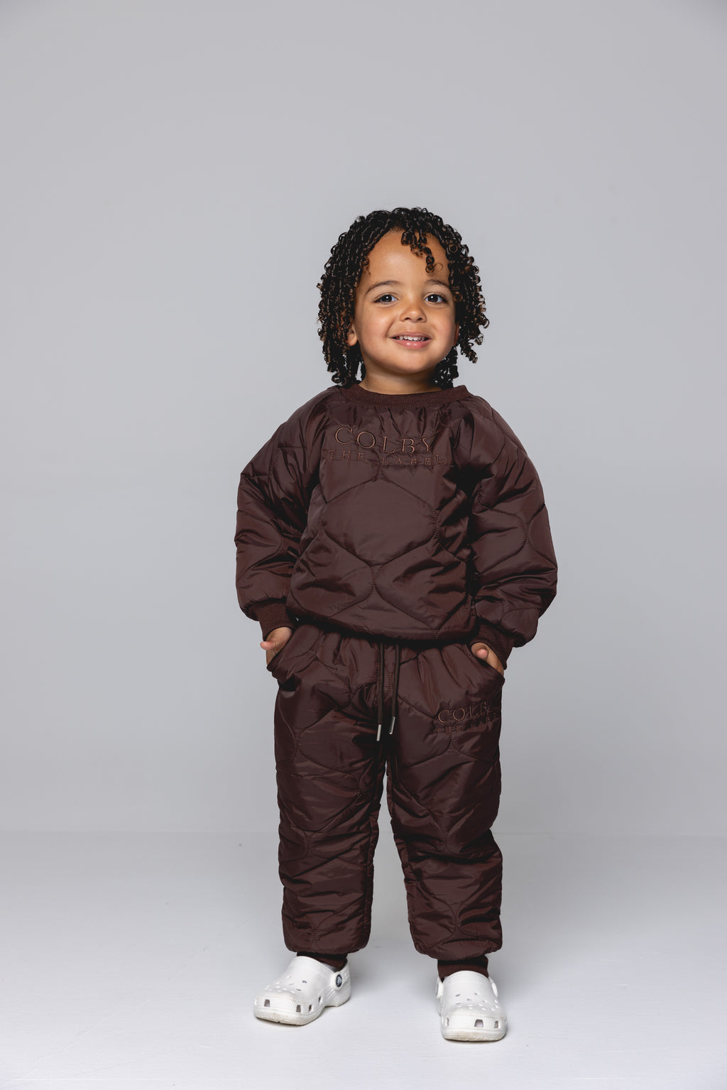 Cloud Tracksuit Set - Fudge