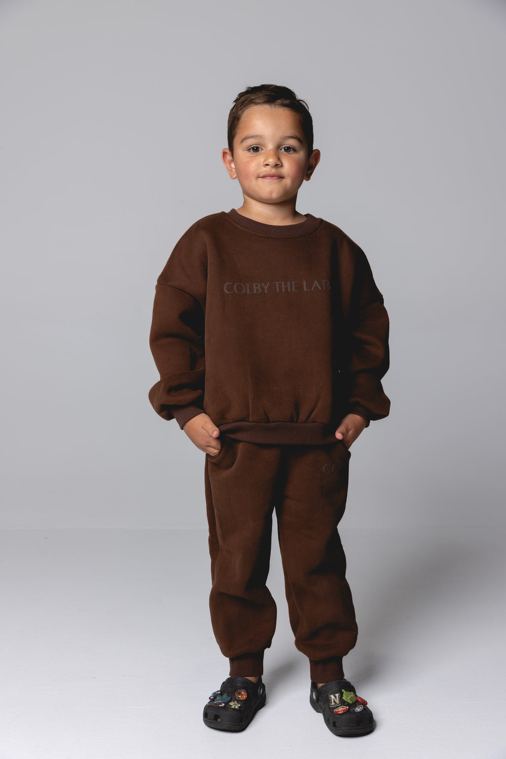Tracksuit Set - Choc