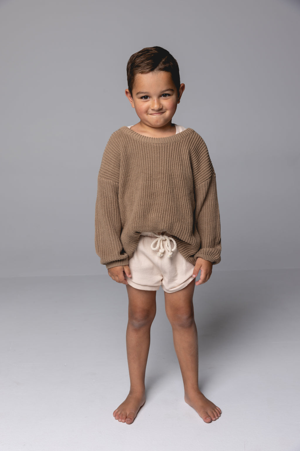 Knit Jumper - Tan