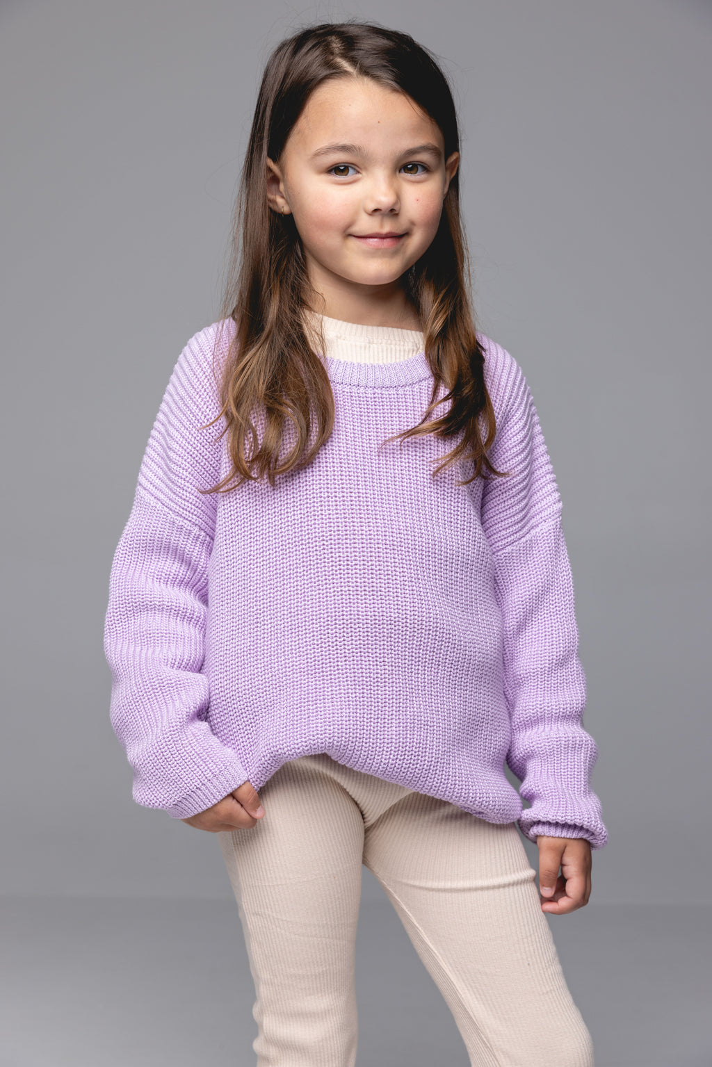 Knit Jumper - Lilac
