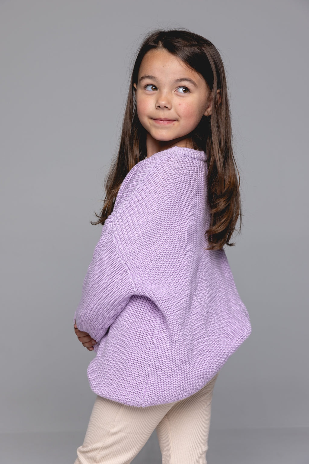Knit Jumper - Lilac