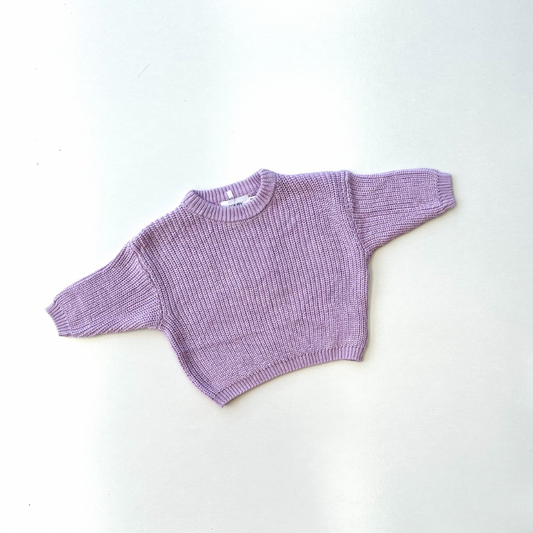 Knit Jumper - Lilac