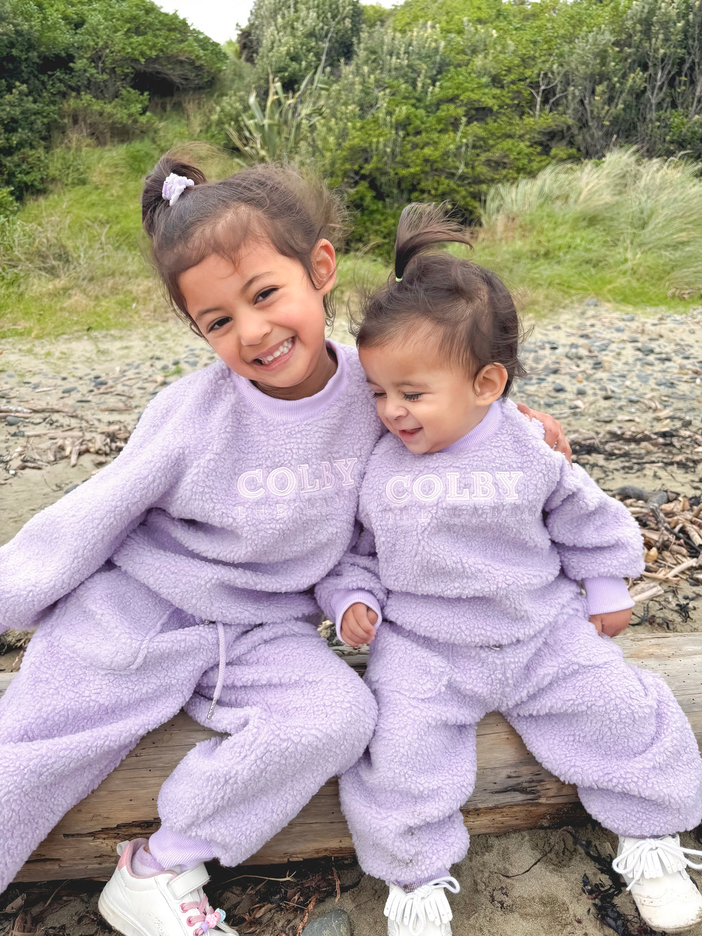 Woolly Tracksuit Set - Lilac