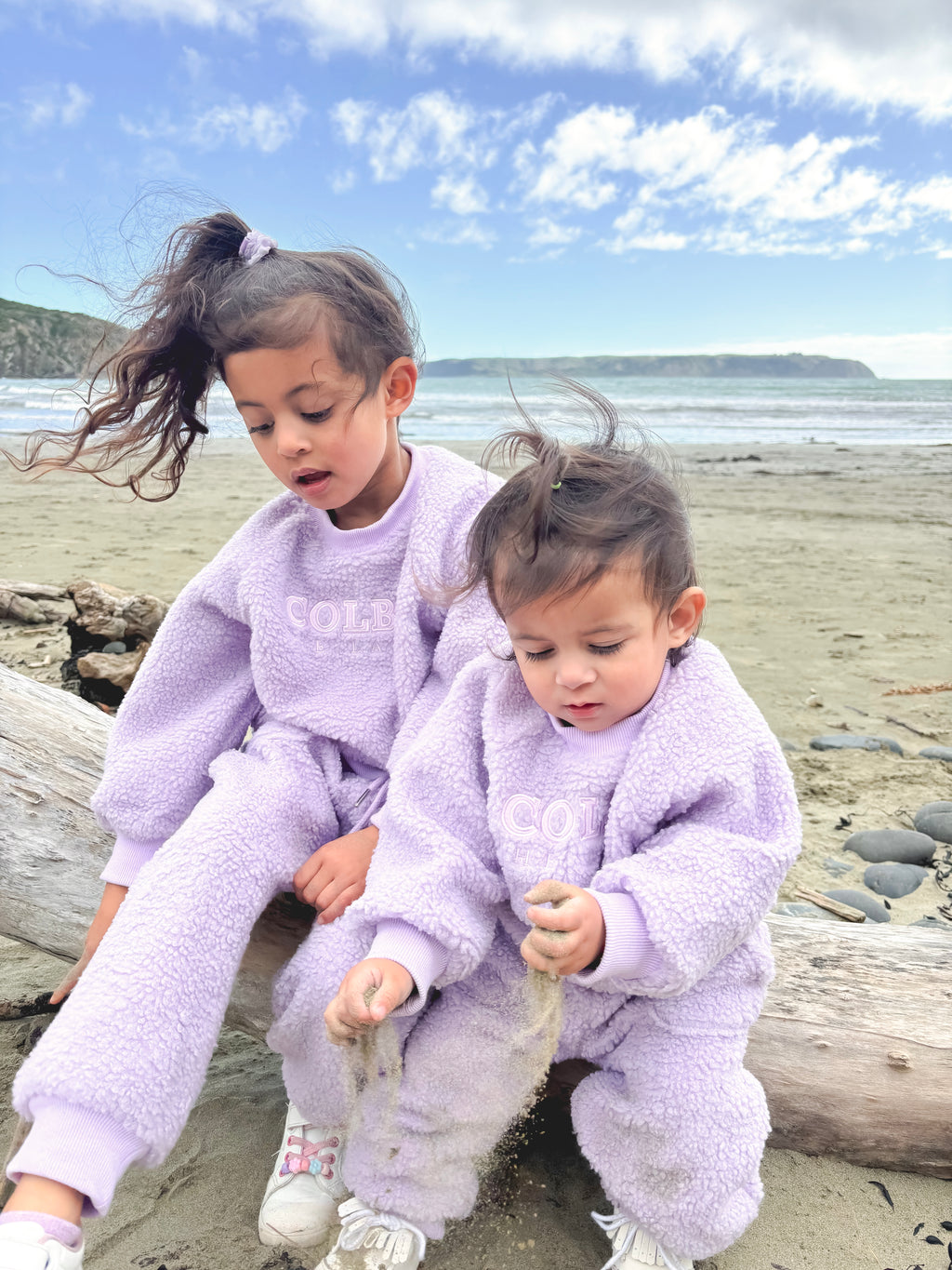 Woolly Tracksuit Set - Lilac