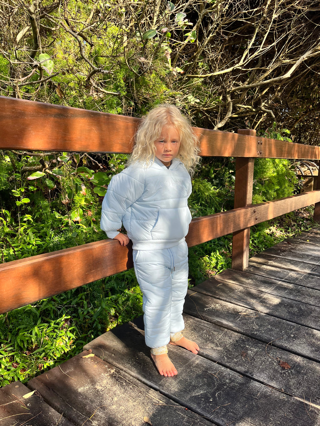Marshmallow Tracksuit Set - Ocean