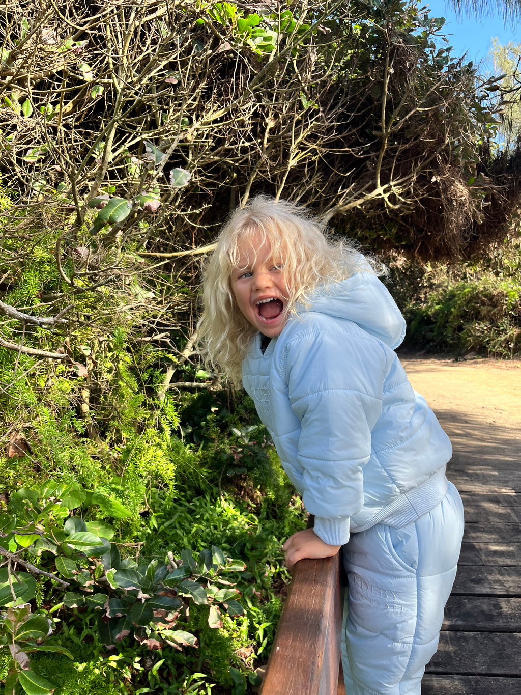 Marshmallow Tracksuit Set - Ocean