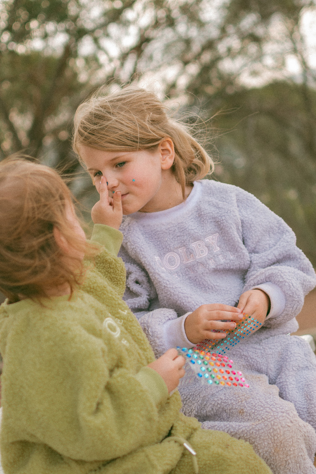 Woolly Tracksuit Set - Lilac
