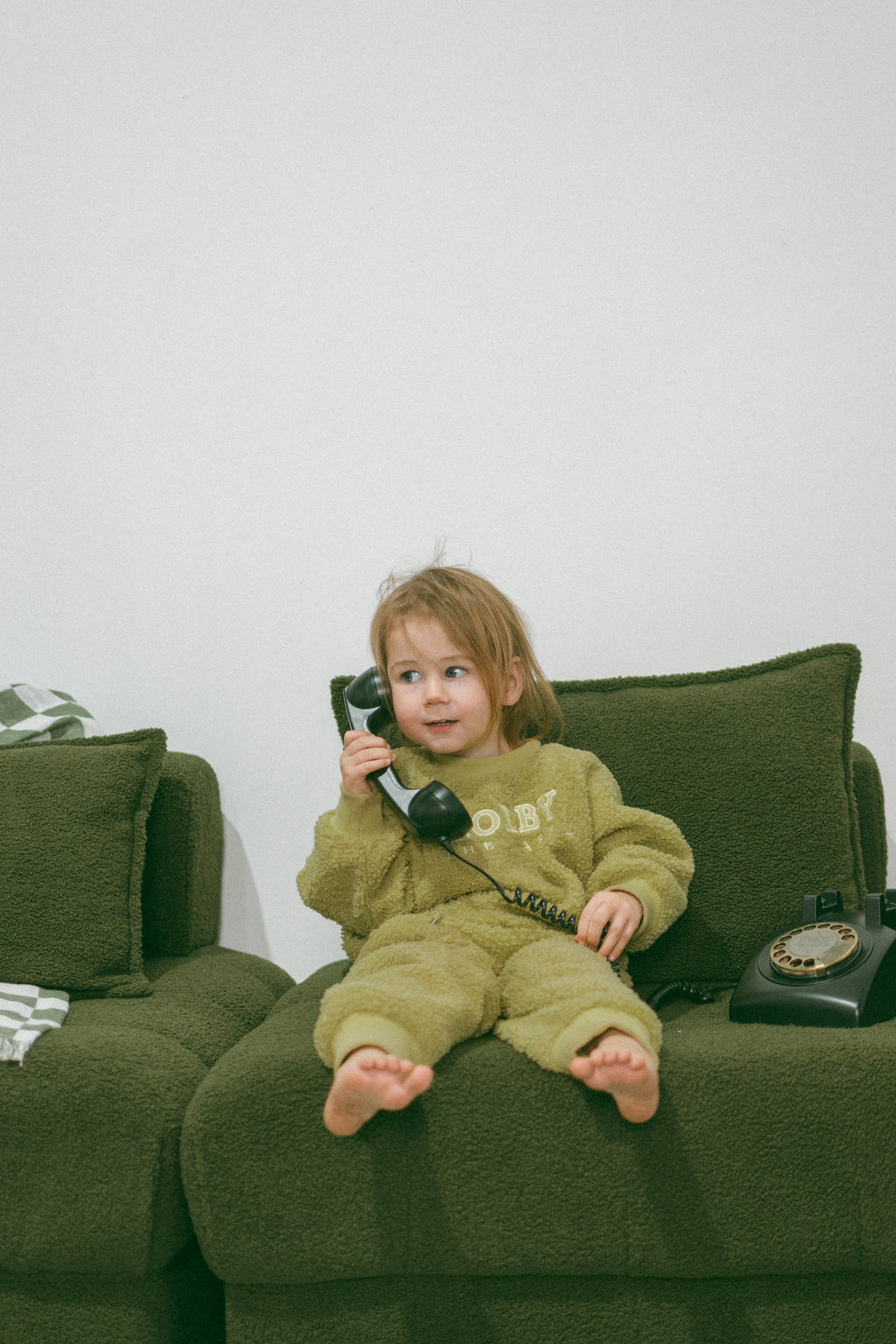 Woolly Tracksuit Set - Lime