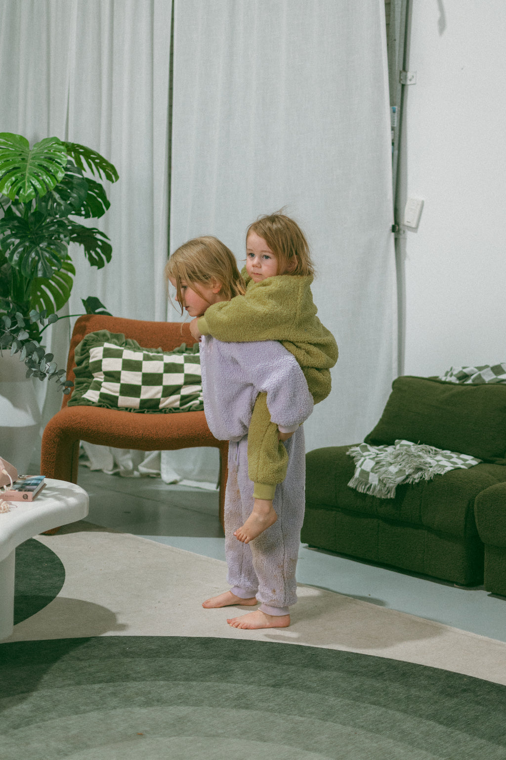 Woolly Tracksuit Set - Lime