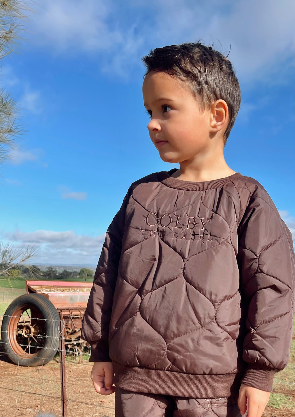 Cloud Tracksuit Set - Fudge