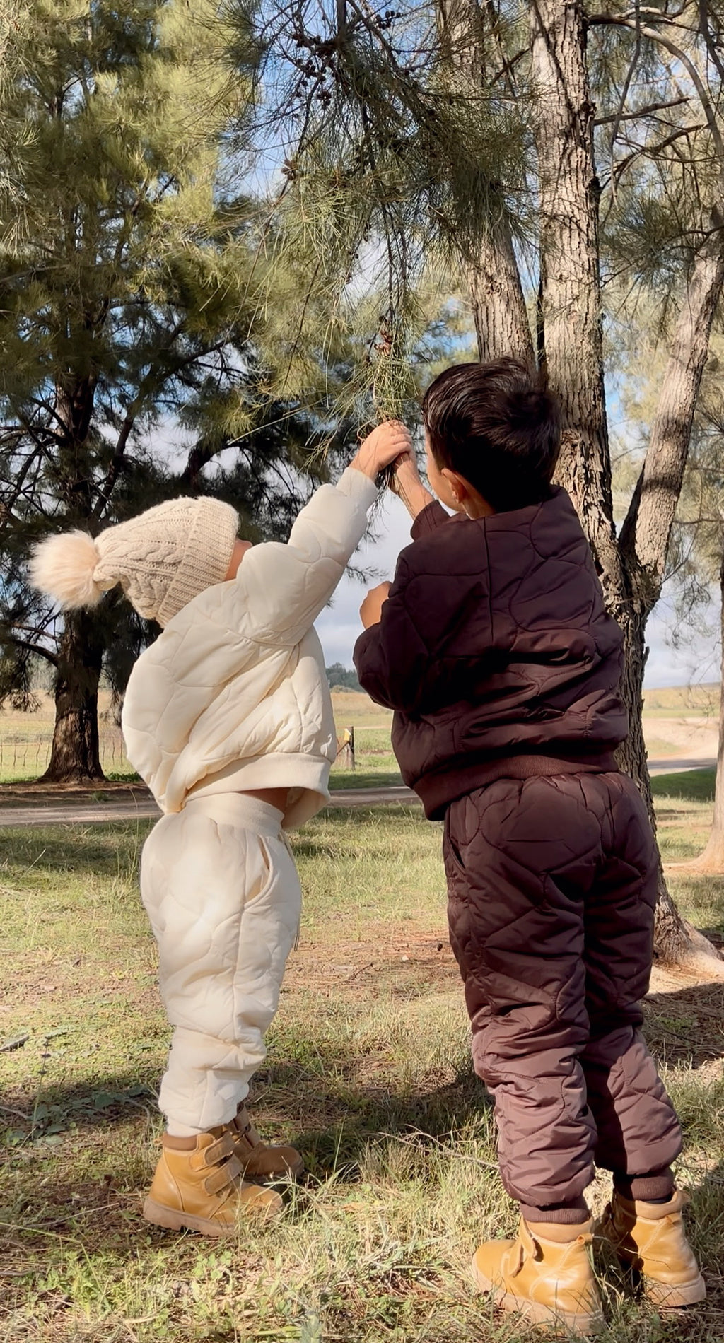 Cloud Tracksuit Set - Fudge